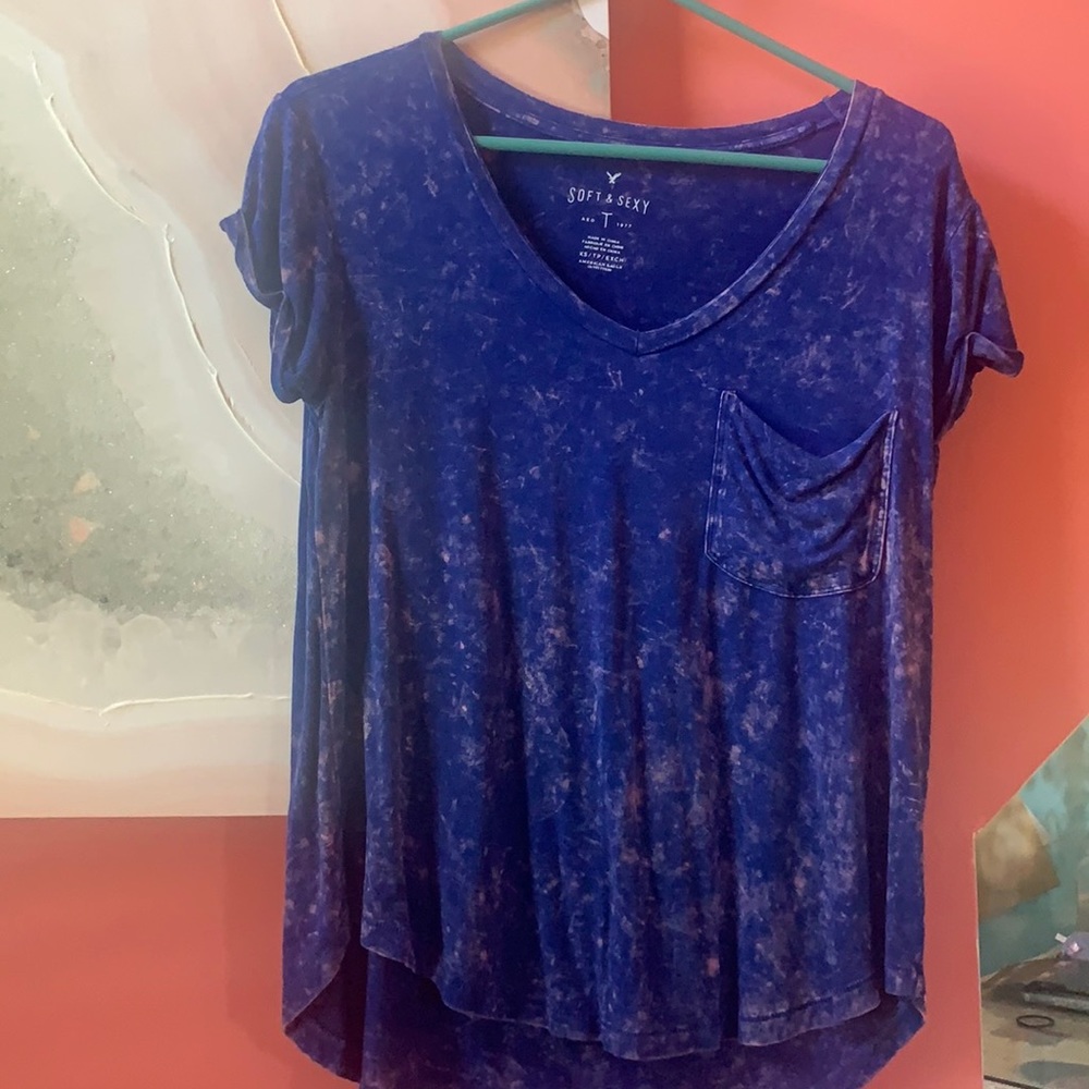 v-neck shirt
